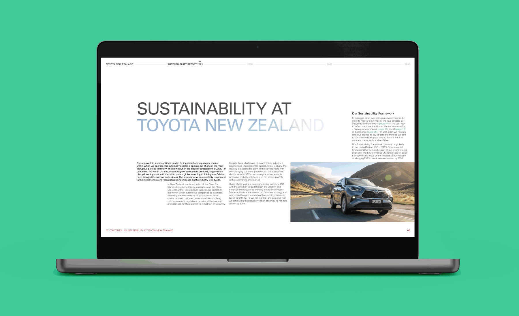 Toyota Sustainability
