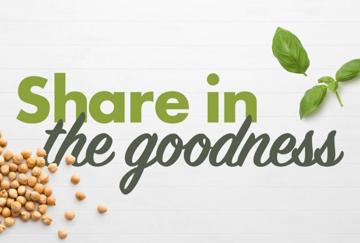 Share in the goodness